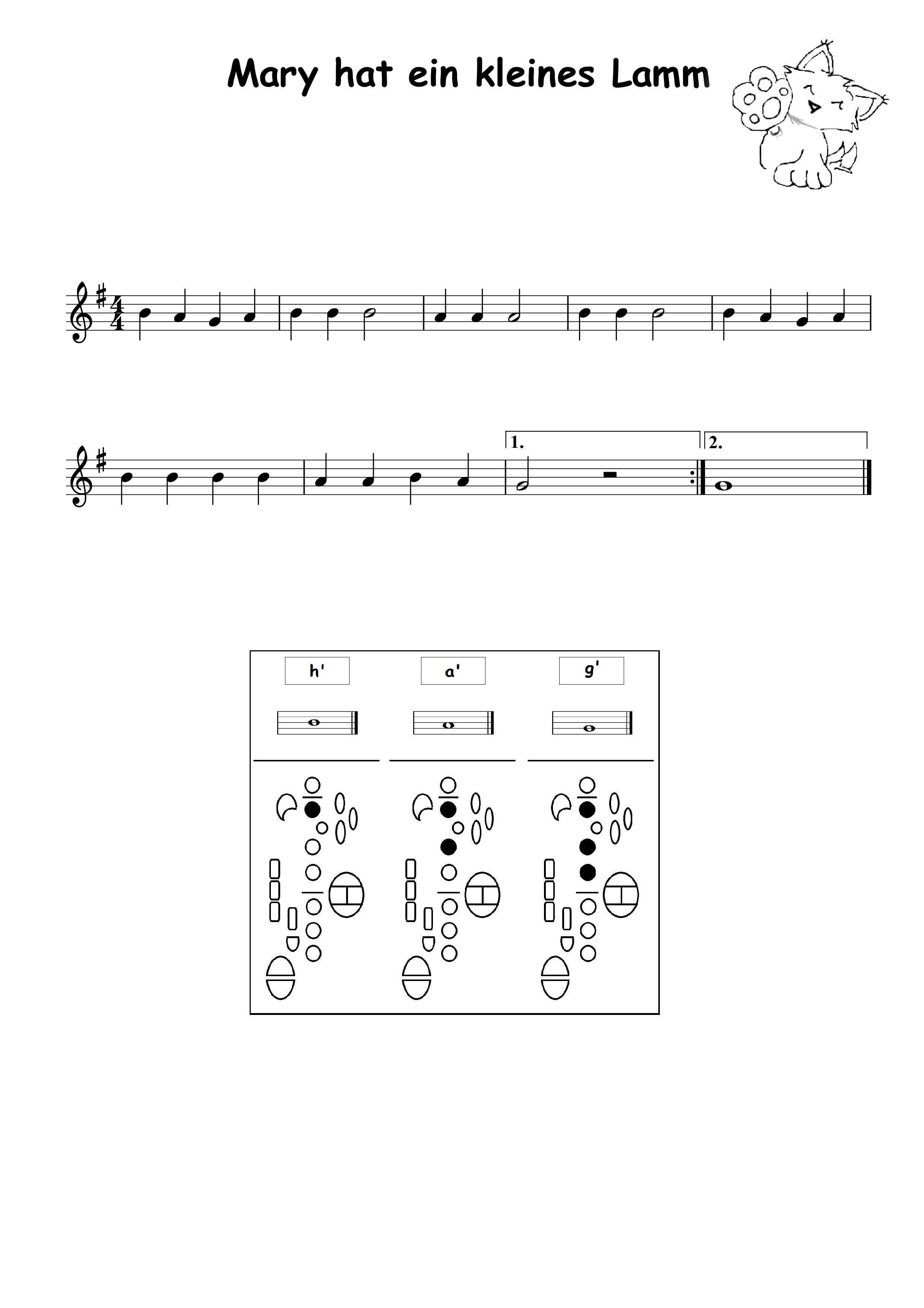 Flinke-Pfoten-Schule - Unser Erstes Lied